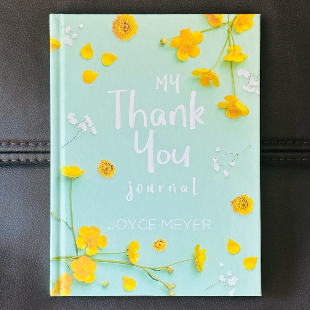 NEW My Thank You Journal Joyce Meyer Hardcover Gratitude Journal